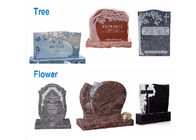 कब्रों के लिए विभिन्न आकार ग्रेनाइट / मार्बल हेडस्टोन, कब्रों के लिए एंजेल हेडस्टोन